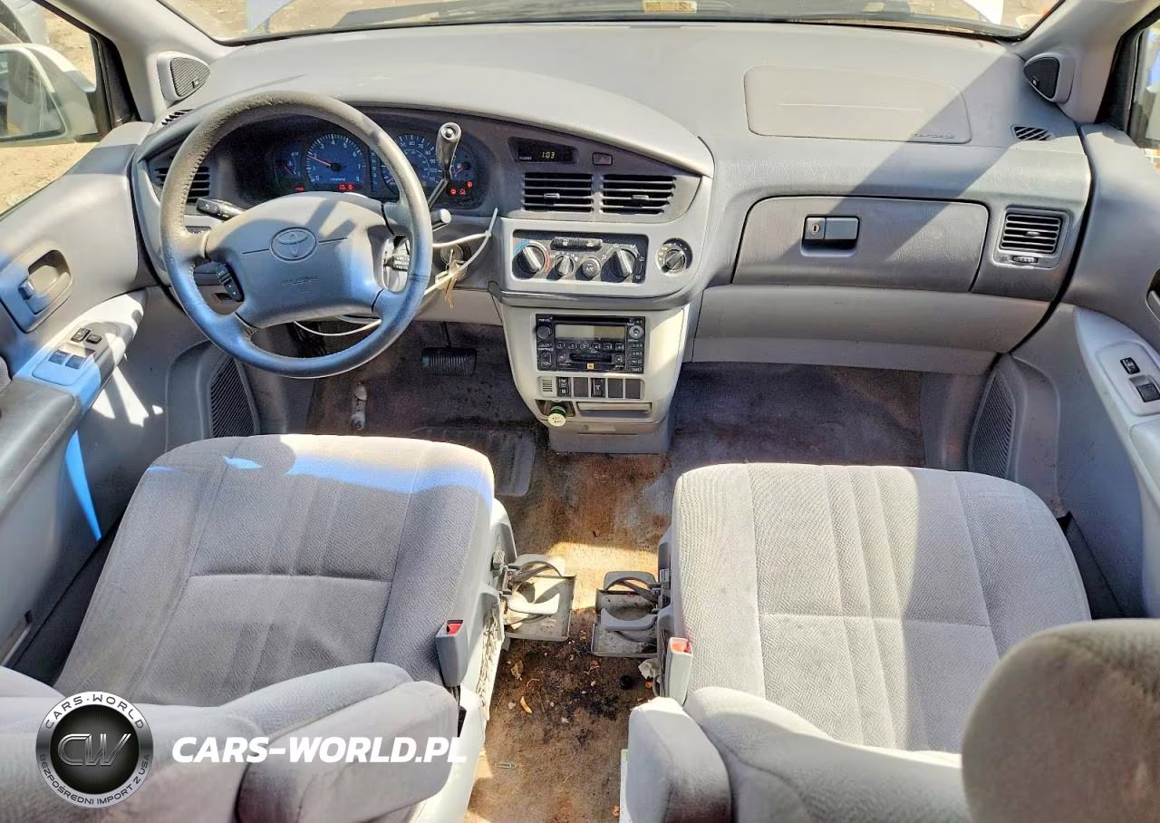 2002 Toyota Sienna Le VIN:4T3ZF13C32U500749 - 8