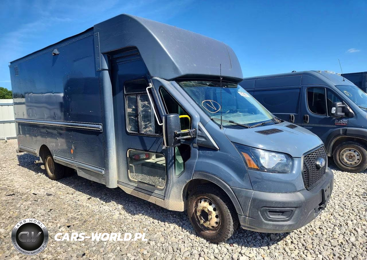 2021 Ford Transit Delivery Truck VIN:1FDDF6P8XMKA45306 - 4