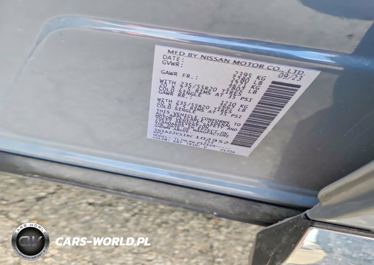 2024 Nissan Murano Sl VIN:5N1AZ2CS1RC102952 - 13