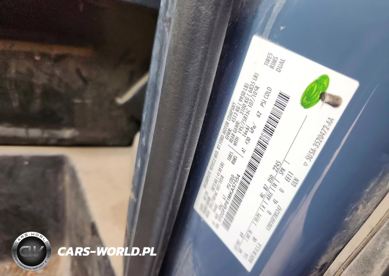 2021 Ford Transit Delivery Truck VIN:1FDDF6P81MKA57554 - 13