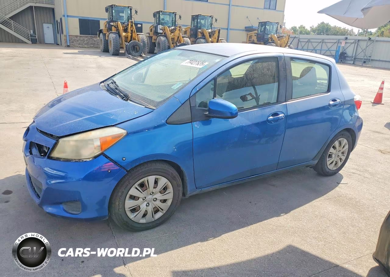 2012 Toyota Yaris 5-Door Le VIN:JTDKTUD34CD517164 - 1