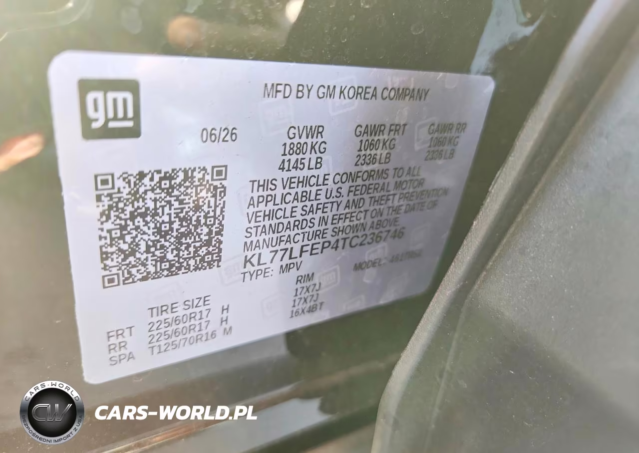 2026 Chevrolet Trax Ls VIN:KL77LFEP4TC236746 - 13