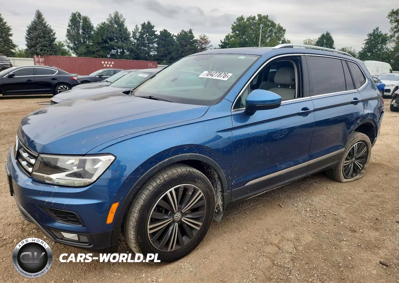 2018 Volkswagen Tiguan Se VIN:3VV3B7AXXJM035155 - 1