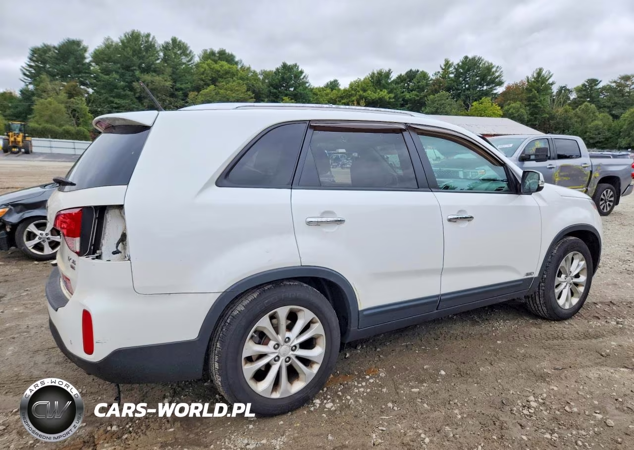 2014 Kia Sorento Ex VIN:5XYKUDA76EG432898 - 3