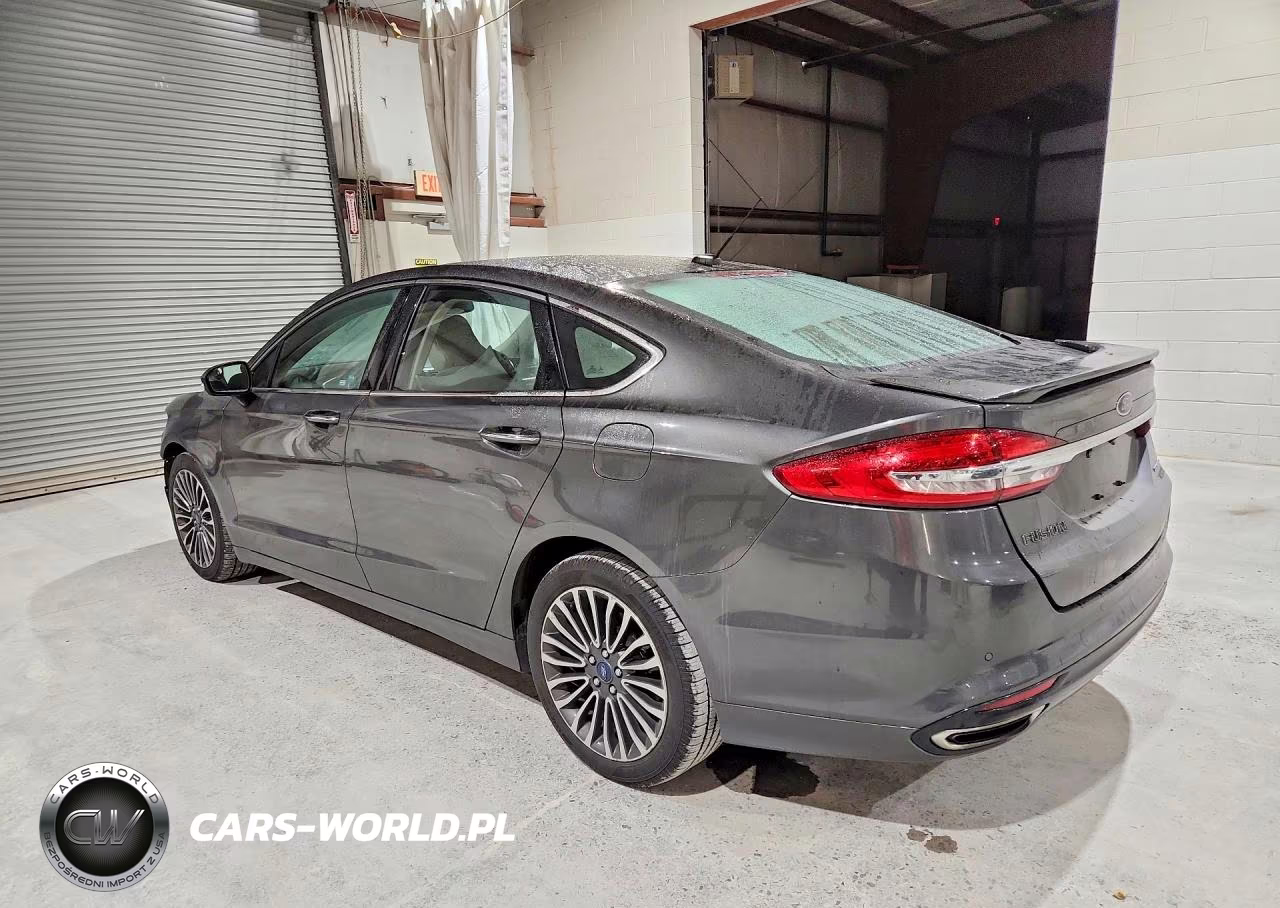 2018 Ford Fusion Titanium-Platinum VIN:3FA6P0D97JR197092 - 2