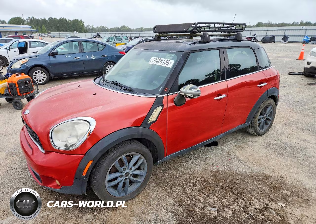 2013 Mini Cooper S Countryman VIN:WMWZC3C57DWP24601 - 1
