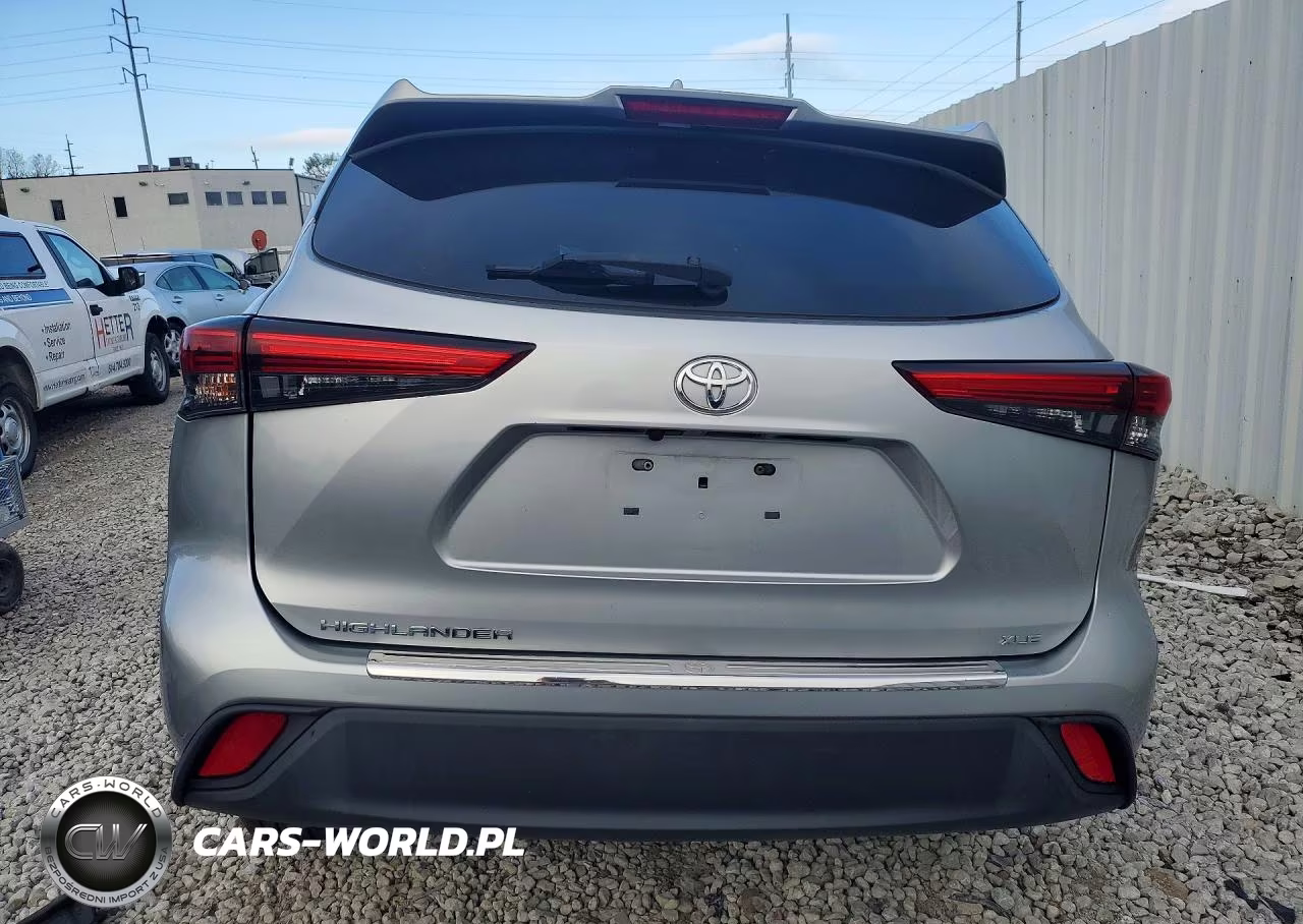 2022 Toyota Highlander Xle VIN:5TDGZRAH1NS539907 - 6