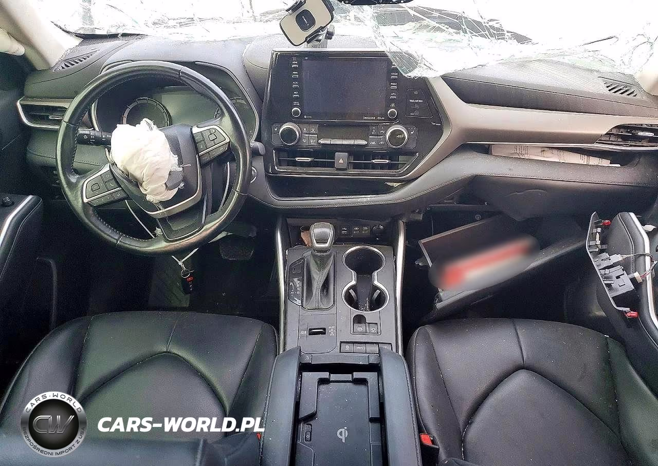 2022 Toyota Highlander Xle VIN:5TDGZRAH1NS539907 - 8