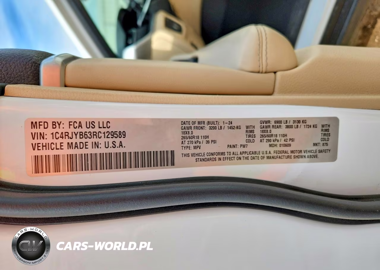2024 Jeep Grand Cherokee Limited 4Xe VIN:1C4RJYB63RC129589 - 14