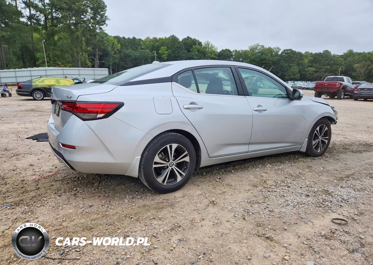 2021 Nissan Sentra Sv VIN:3N1AB8CV7MY275822 - 3