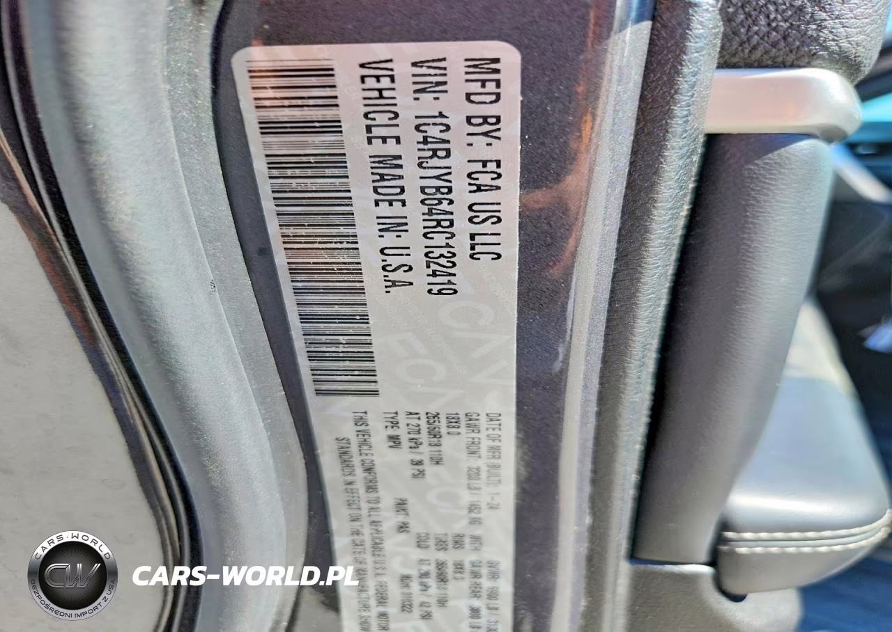 2024 Jeep Grand Cherokee Limited 4Xe VIN:1C4RJYB64RC132419 - 13