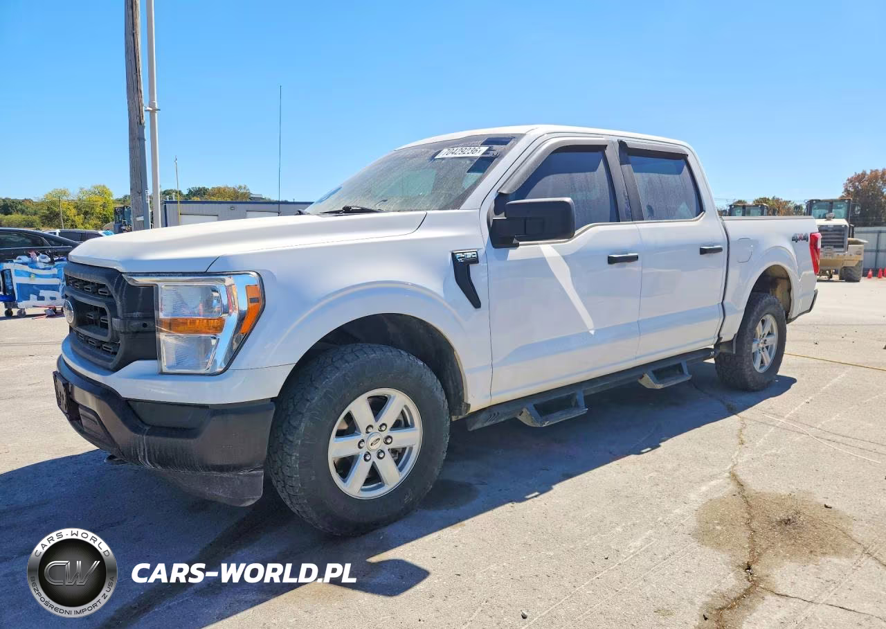2021 Ford F150 Supercrew VIN:1FTFW1E82MFA34490 - 1