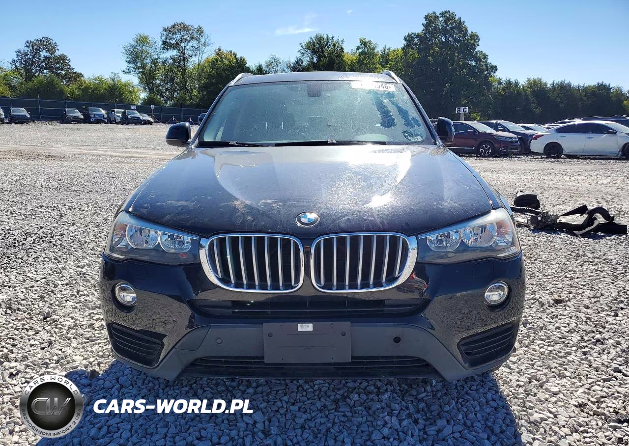 2017 BMW X3 xDrive28I VIN:5UXWX9C55H0T05733 - 5