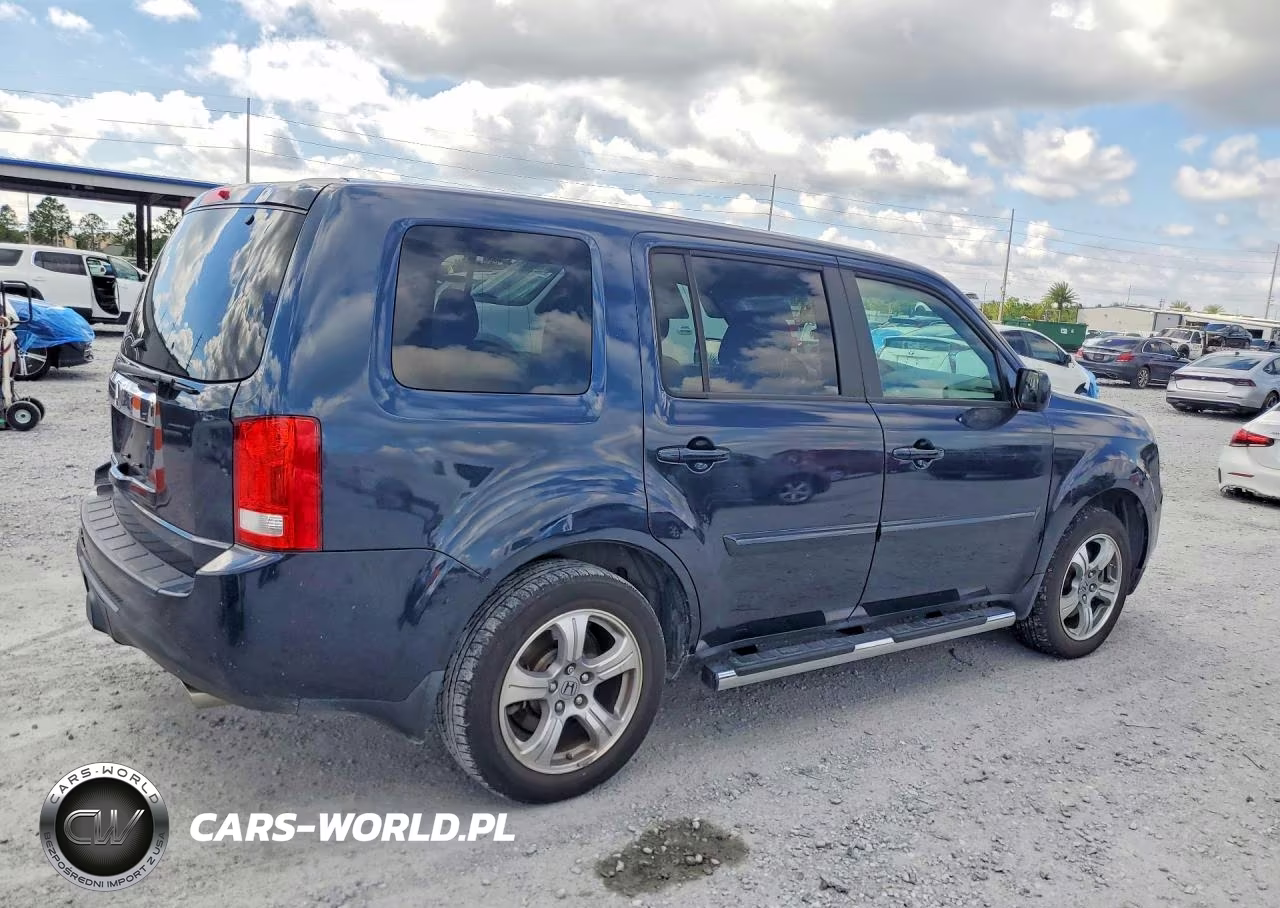 2012 Honda Pilot Exl VIN:5FNYF3H58CB033496 - 3