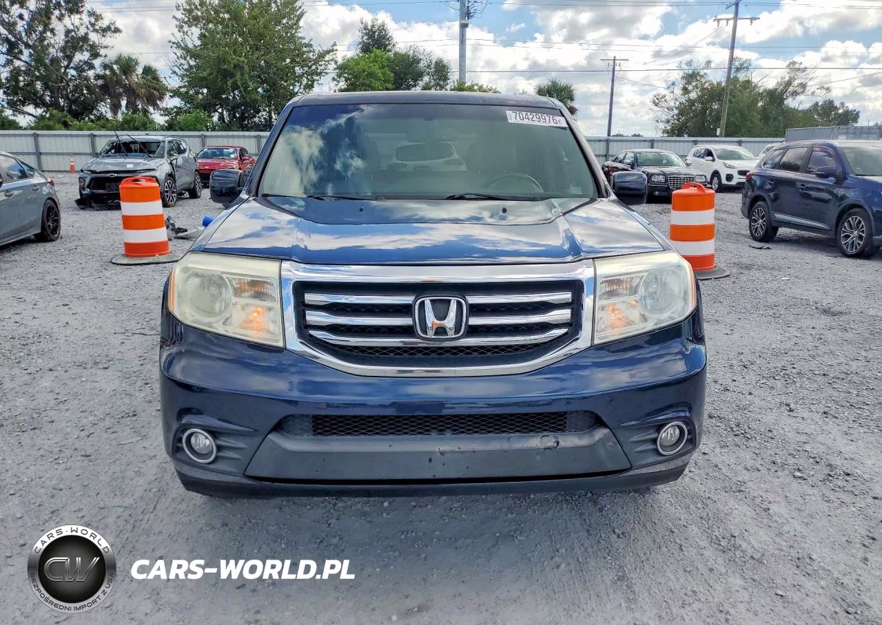 2012 Honda Pilot Exl VIN:5FNYF3H58CB033496 - 5