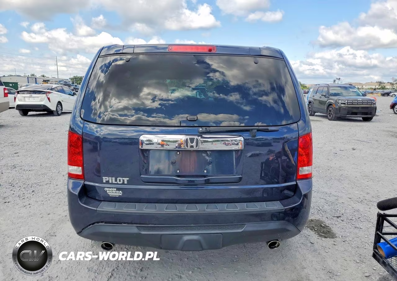 2012 Honda Pilot Exl VIN:5FNYF3H58CB033496 - 6