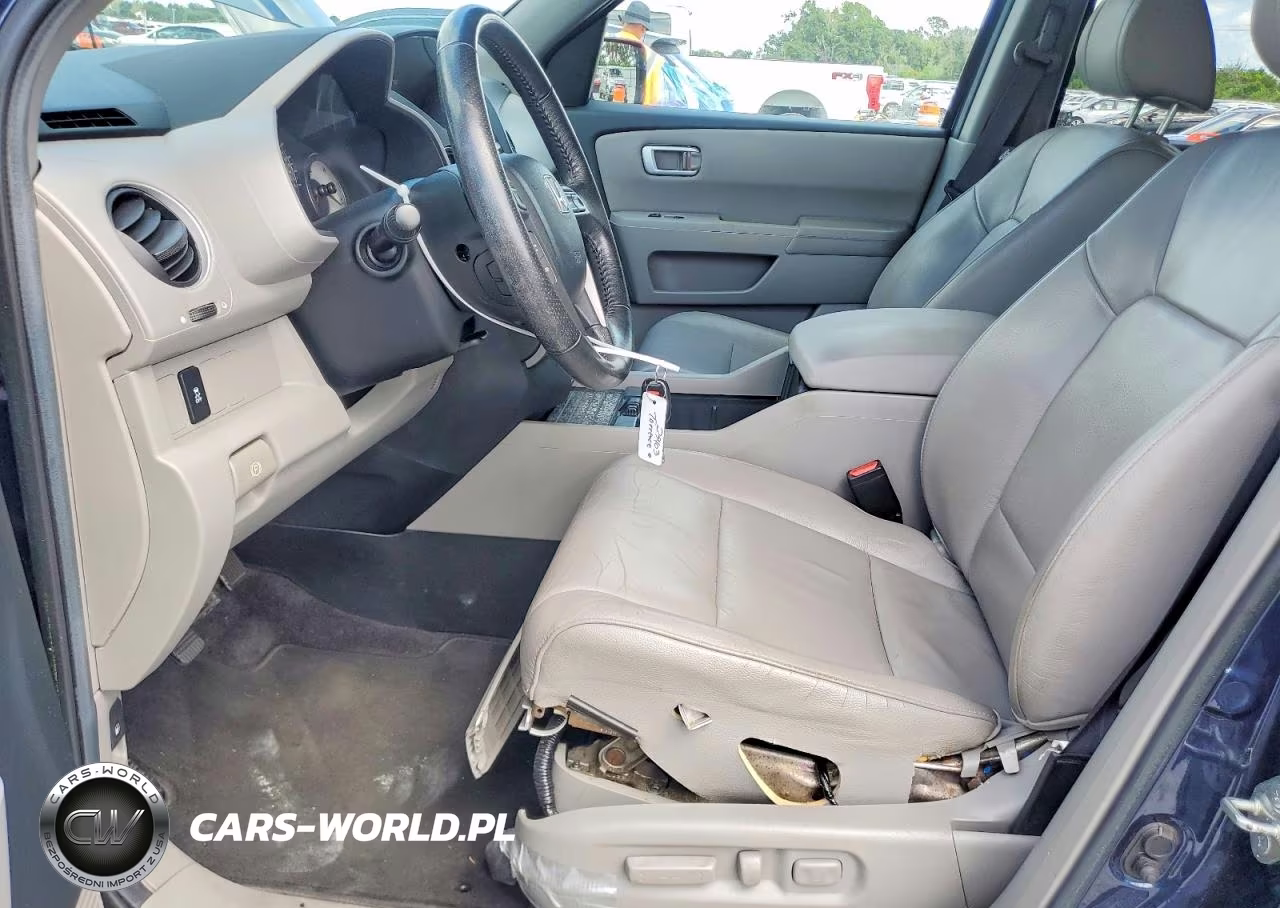 2012 Honda Pilot Exl VIN:5FNYF3H58CB033496 - 7
