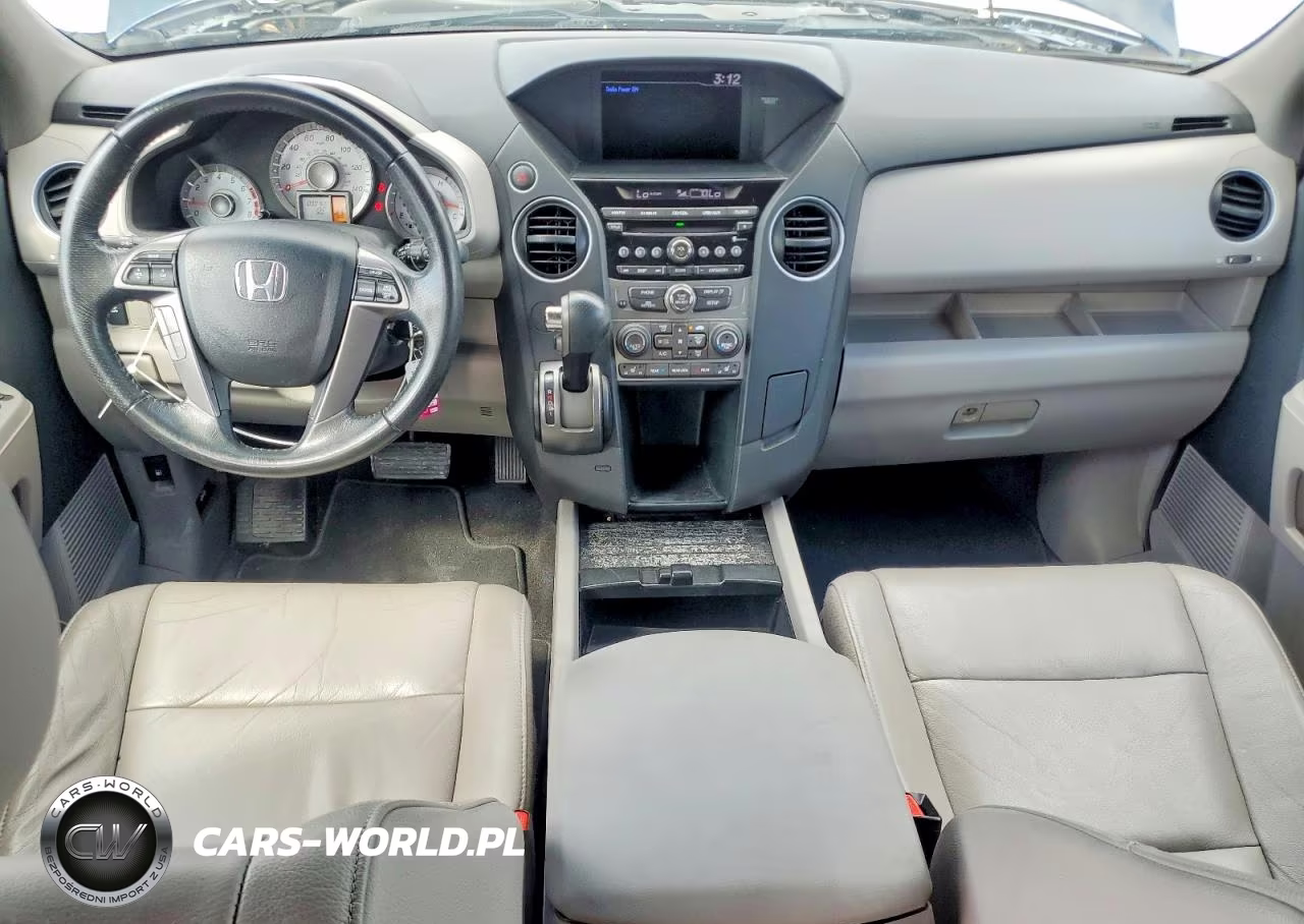 2012 Honda Pilot Exl VIN:5FNYF3H58CB033496 - 8
