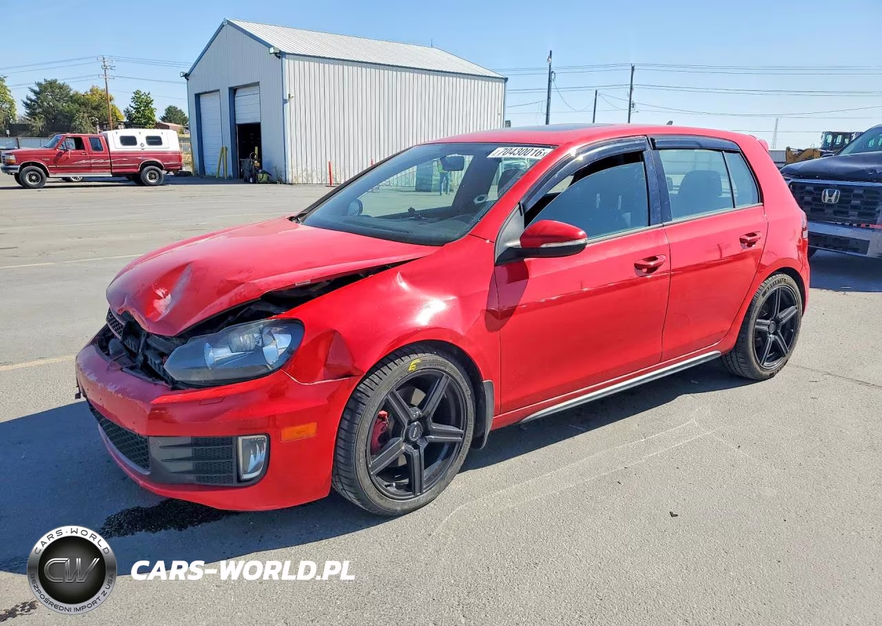 2013 Volkswagen Gti VIN:WVWHD7AJ6DW124557 - 1