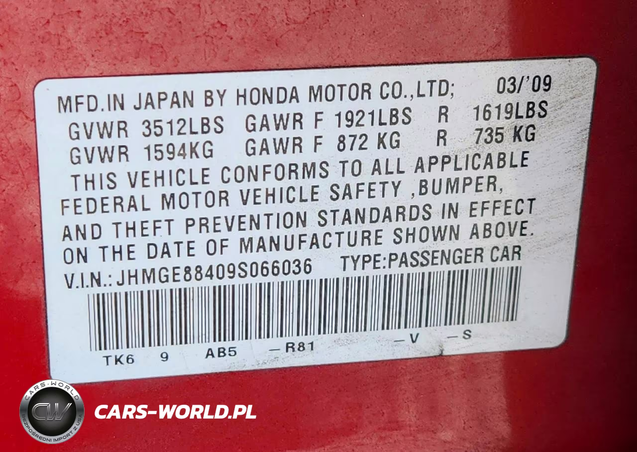 2009 Honda Fit Sport VIN:JHMGE88409S066036 - 12