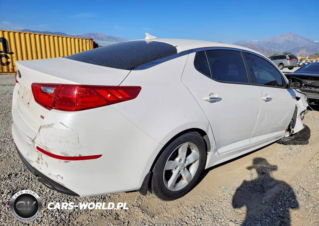 2015 Kia Optima Lx VIN:KNAGM4A76F5661868 - 3