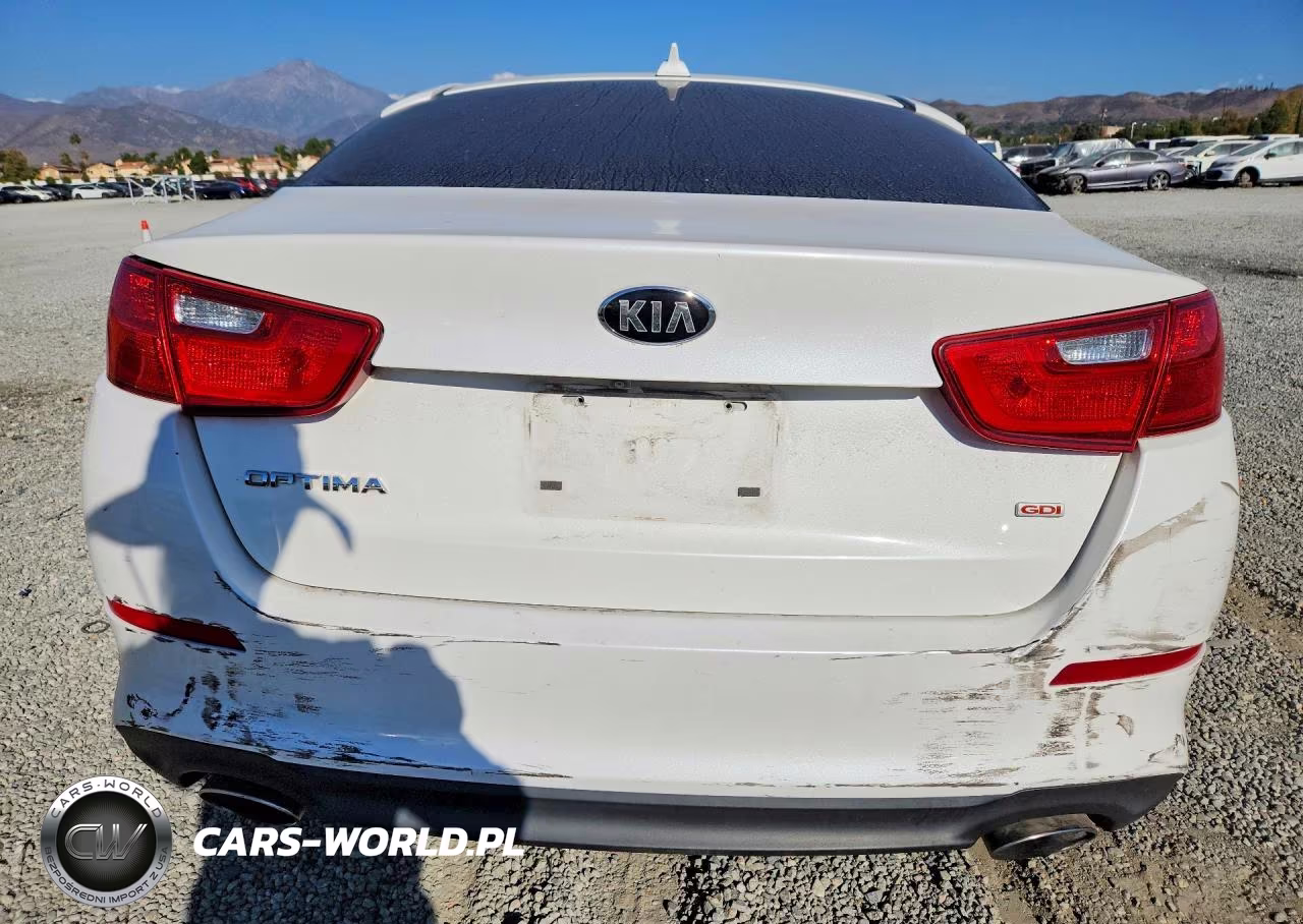 2015 Kia Optima Lx VIN:KNAGM4A76F5661868 - 6