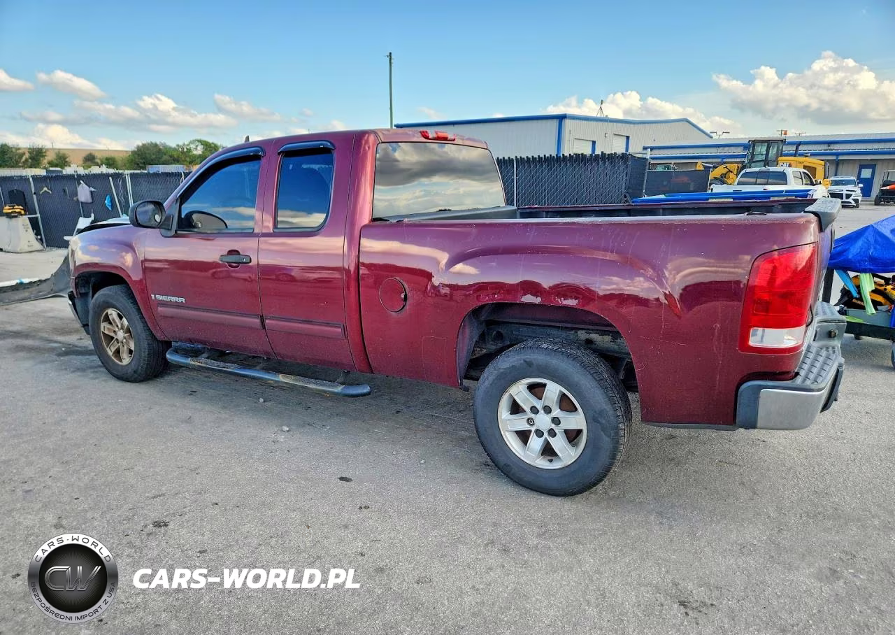 2008 GMC Sierra K1500 VIN:2GTEK19C881254039 - 2