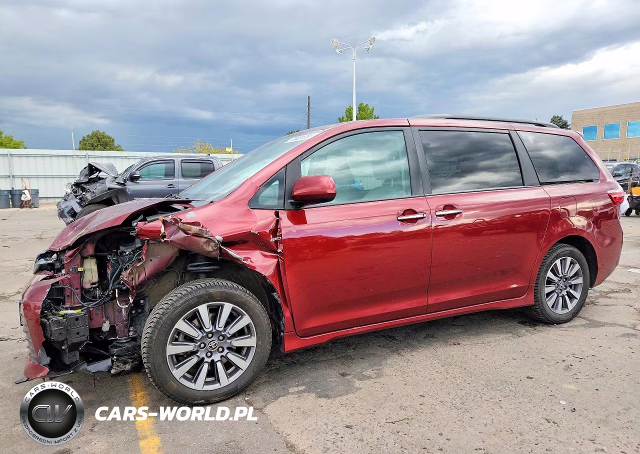 2020 Toyota Sienna Xle Premium 7-Passenger VIN:5TDDZ3DC6LS243391 - 1