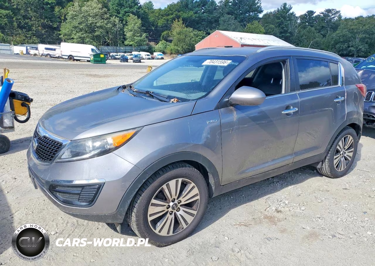 2016 Kia Sportage Ex VIN:KNDPCCAC5G7802710 - 1