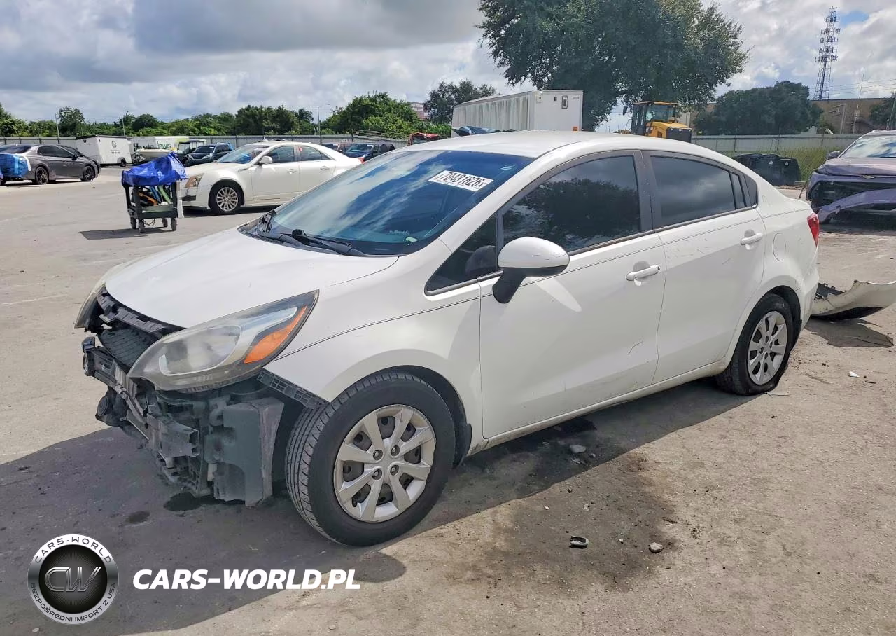 2016 Kia Rio Lx VIN:KNADM4A36G6689309 - 1