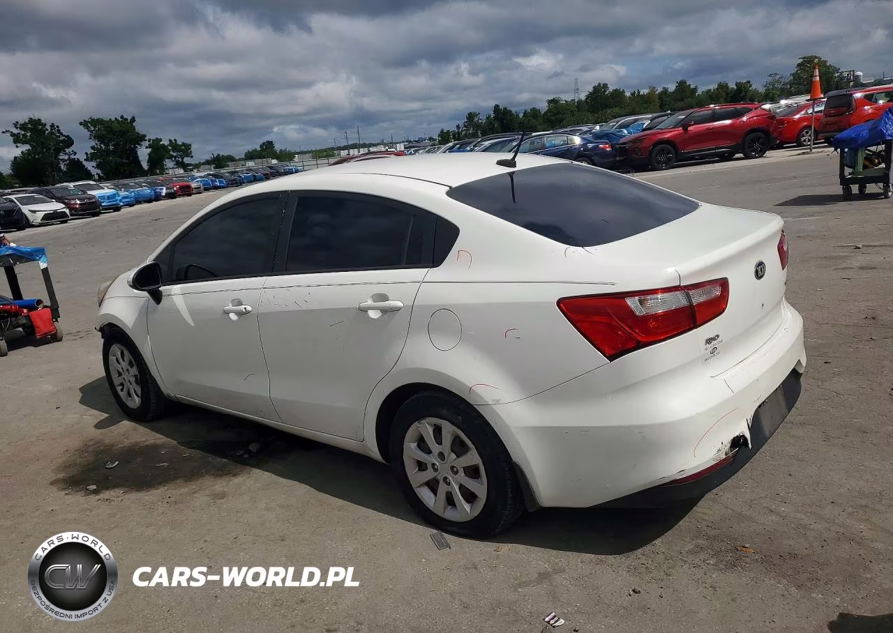 2016 Kia Rio Lx VIN:KNADM4A36G6689309 - 2