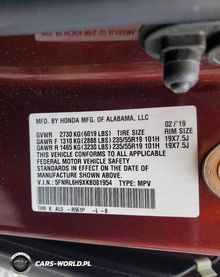 2019 Honda Odyssey Elite VIN:5FNRL6H9XKB081954 - 13