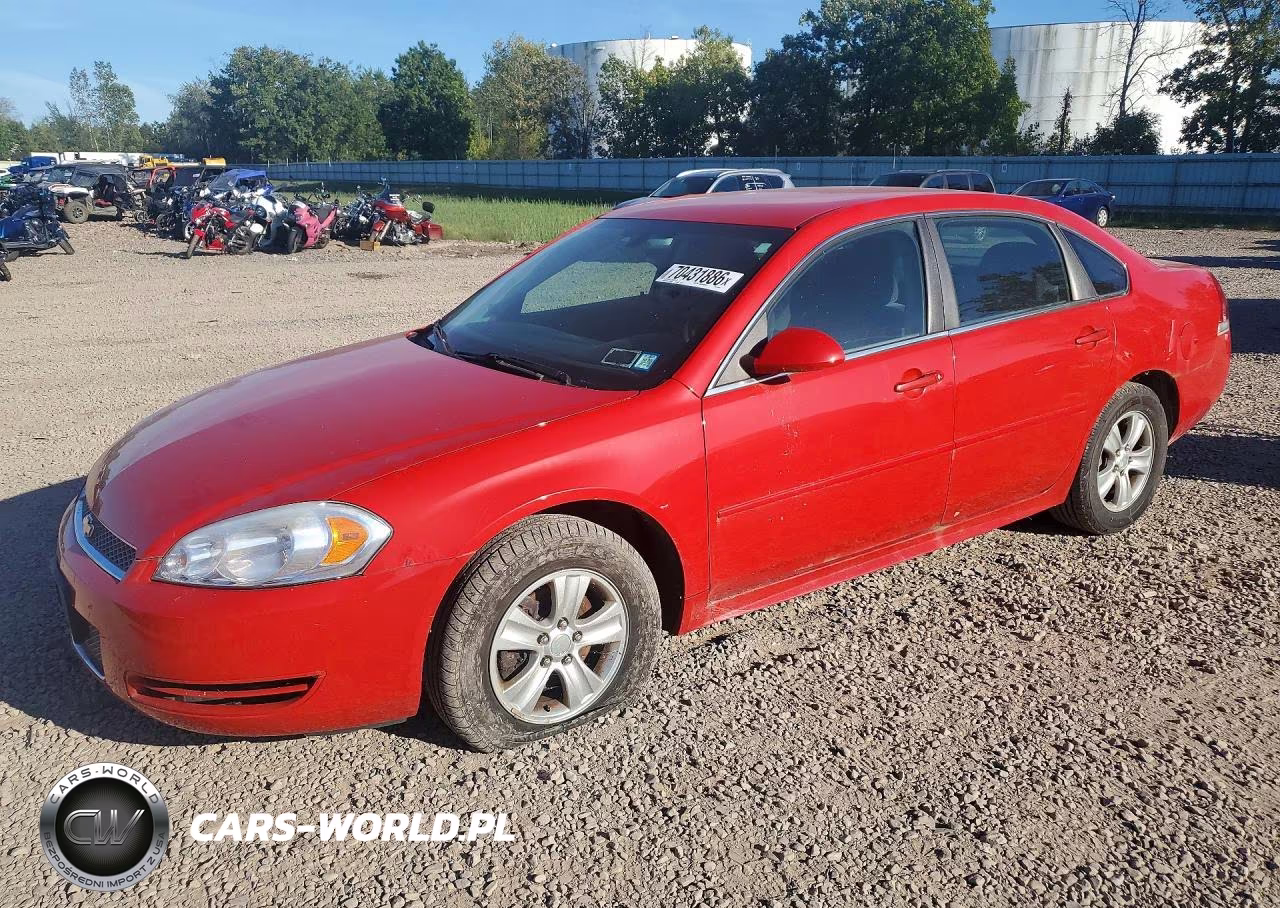 2012 Chevrolet Impala Ls VIN:2G1WF5E3XC1226587 - 1