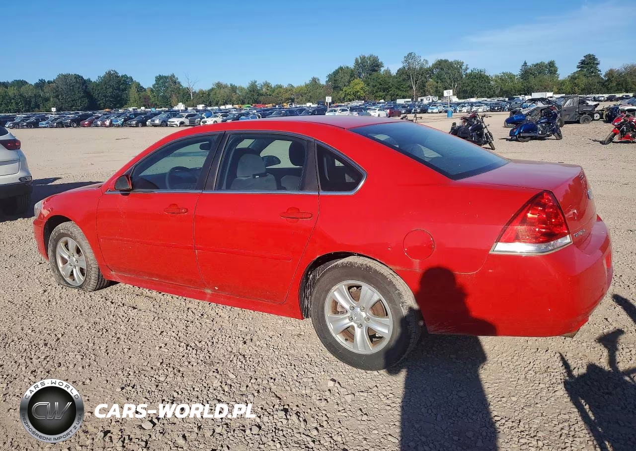 2012 Chevrolet Impala Ls VIN:2G1WF5E3XC1226587 - 2