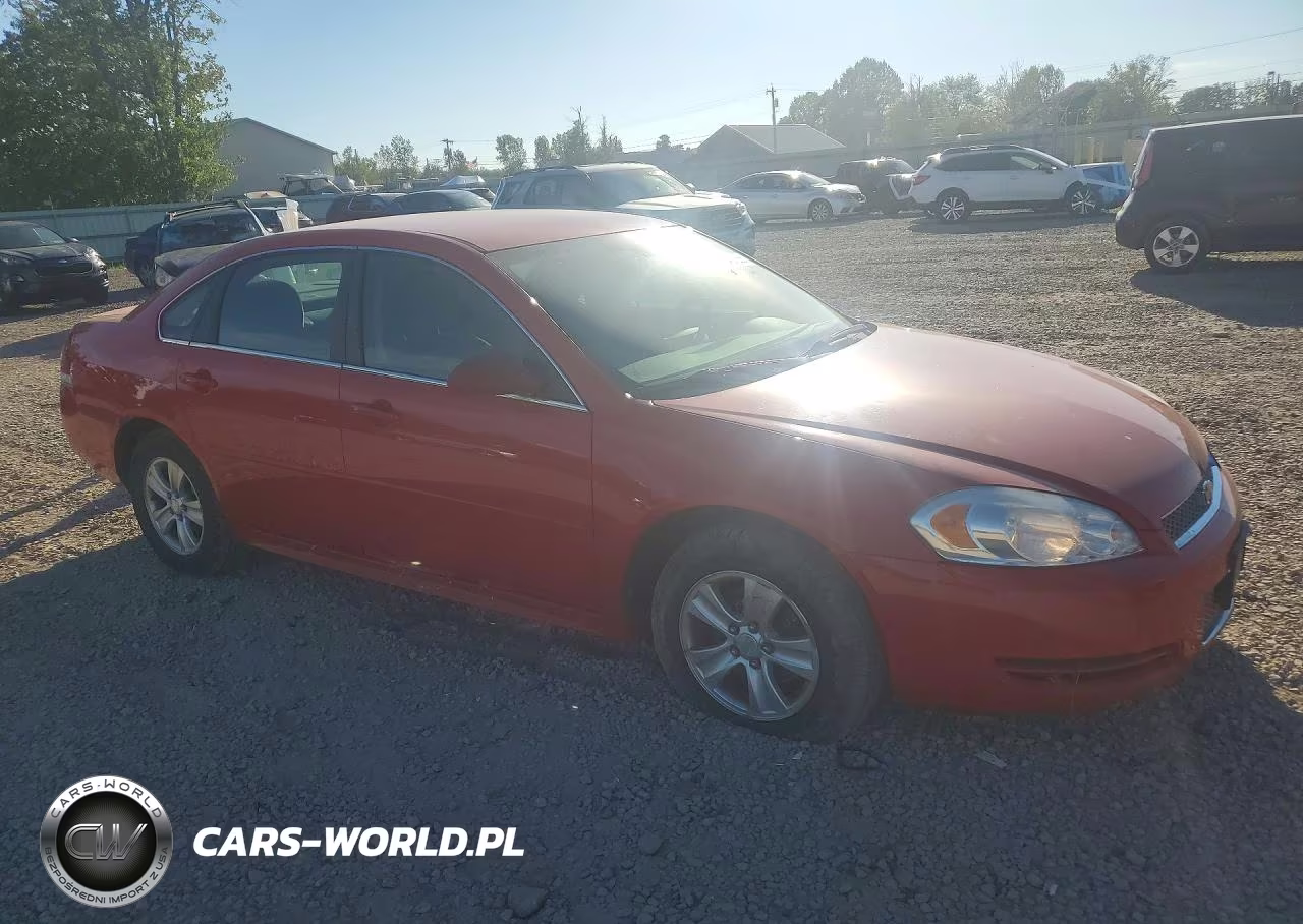 2012 Chevrolet Impala Ls VIN:2G1WF5E3XC1226587 - 4