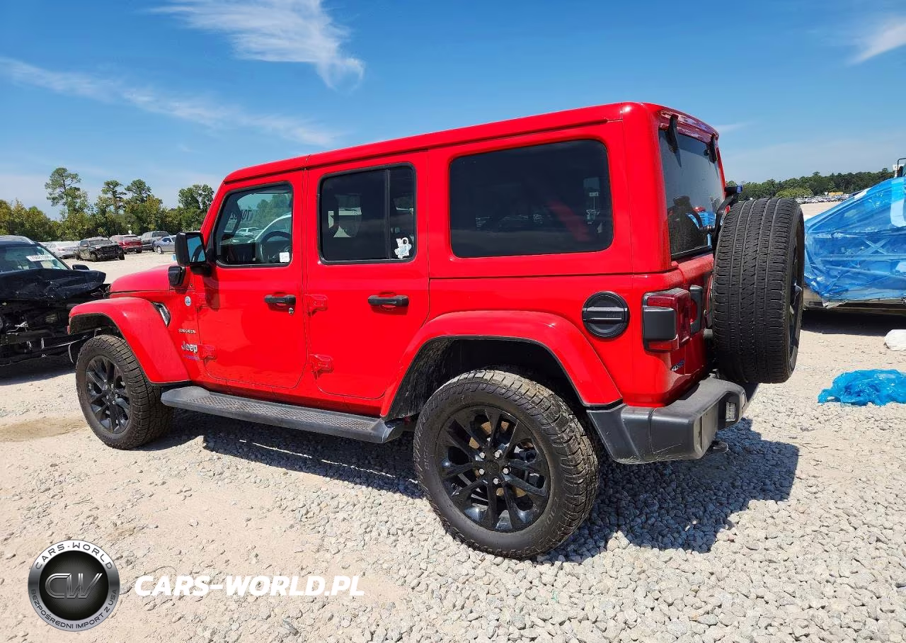2021 Jeep Wrangler Unlimited Sahara 4Xe VIN:1C4JJXP64MW858370 - 2