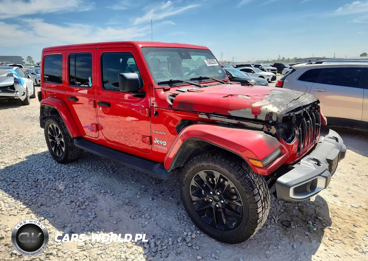 2021 Jeep Wrangler Unlimited Sahara 4Xe VIN:1C4JJXP64MW858370 - 4