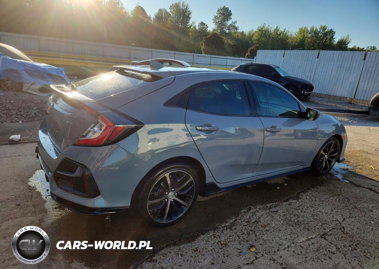 2021 Honda Civic Sport VIN:SHHFK7H44MU227847 - 3