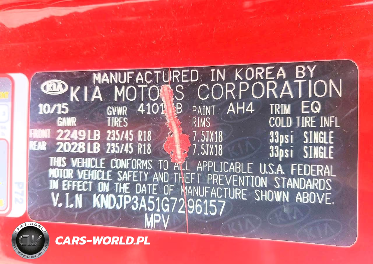 2016 Kia Soul + VIN:KNDJP3A51G7296157 - 13