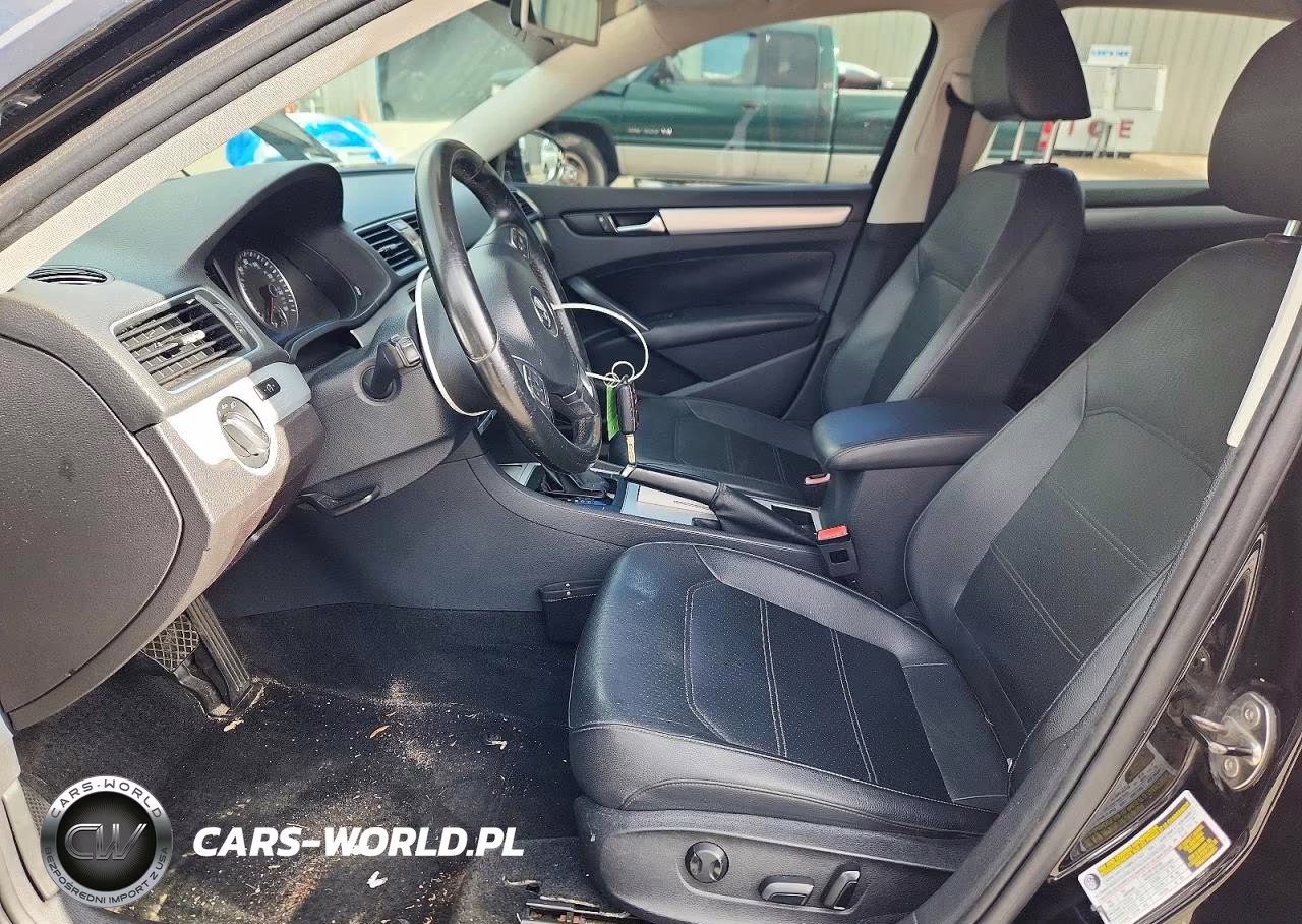 2012 Volkswagen Passat Se VIN:1VWBP7A39CC009639 - 7