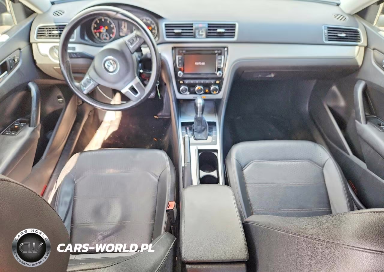 2012 Volkswagen Passat Se VIN:1VWBP7A39CC009639 - 8