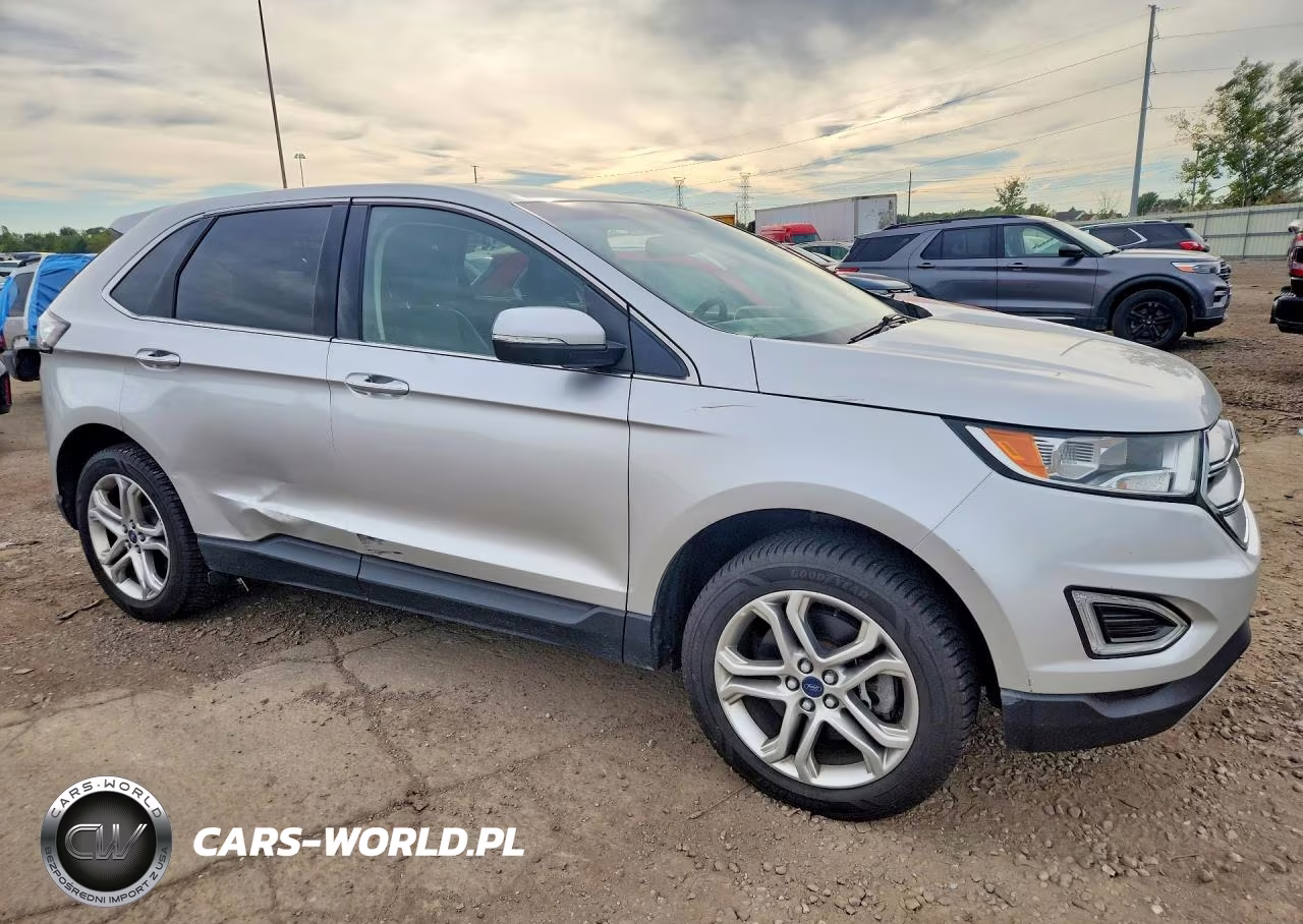 2017 Ford Edge Titanium VIN:2FMPK4K94HBB98275 - 4