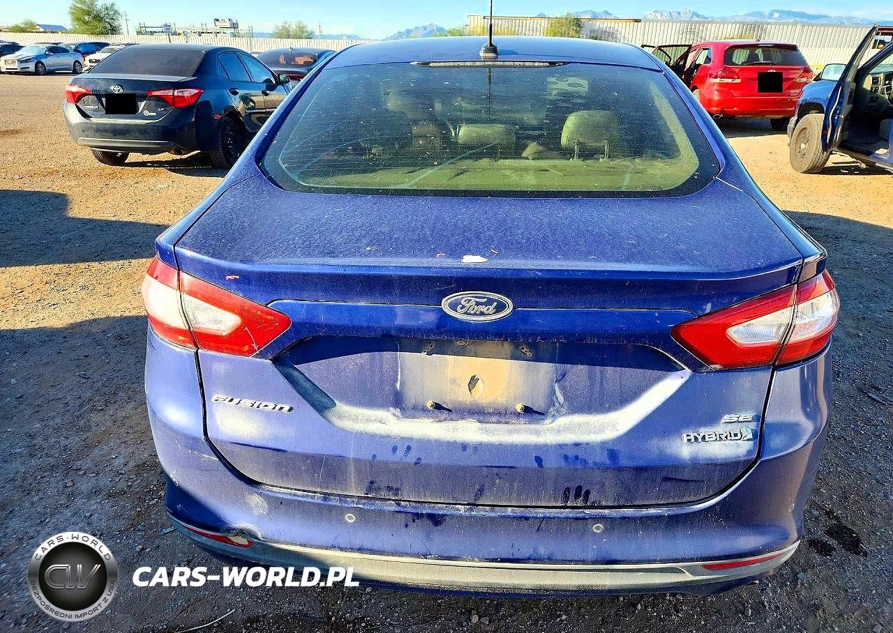 2016 Ford Fusion Se Hybrid VIN:3FA6P0LU1GR404946 - 6