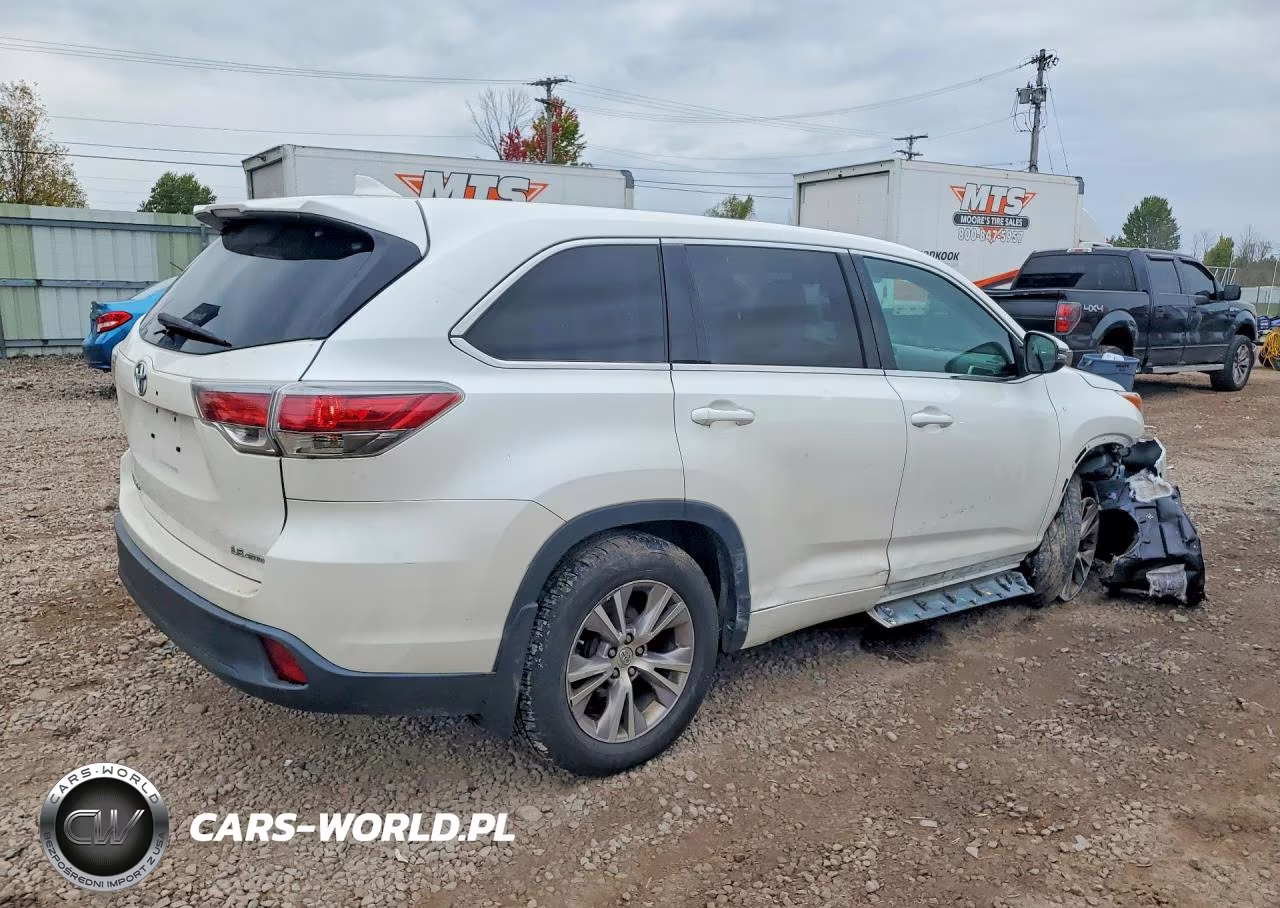 2015 Toyota Highlander Le Plus VIN:5TDBKRFH6FS206885 - 3