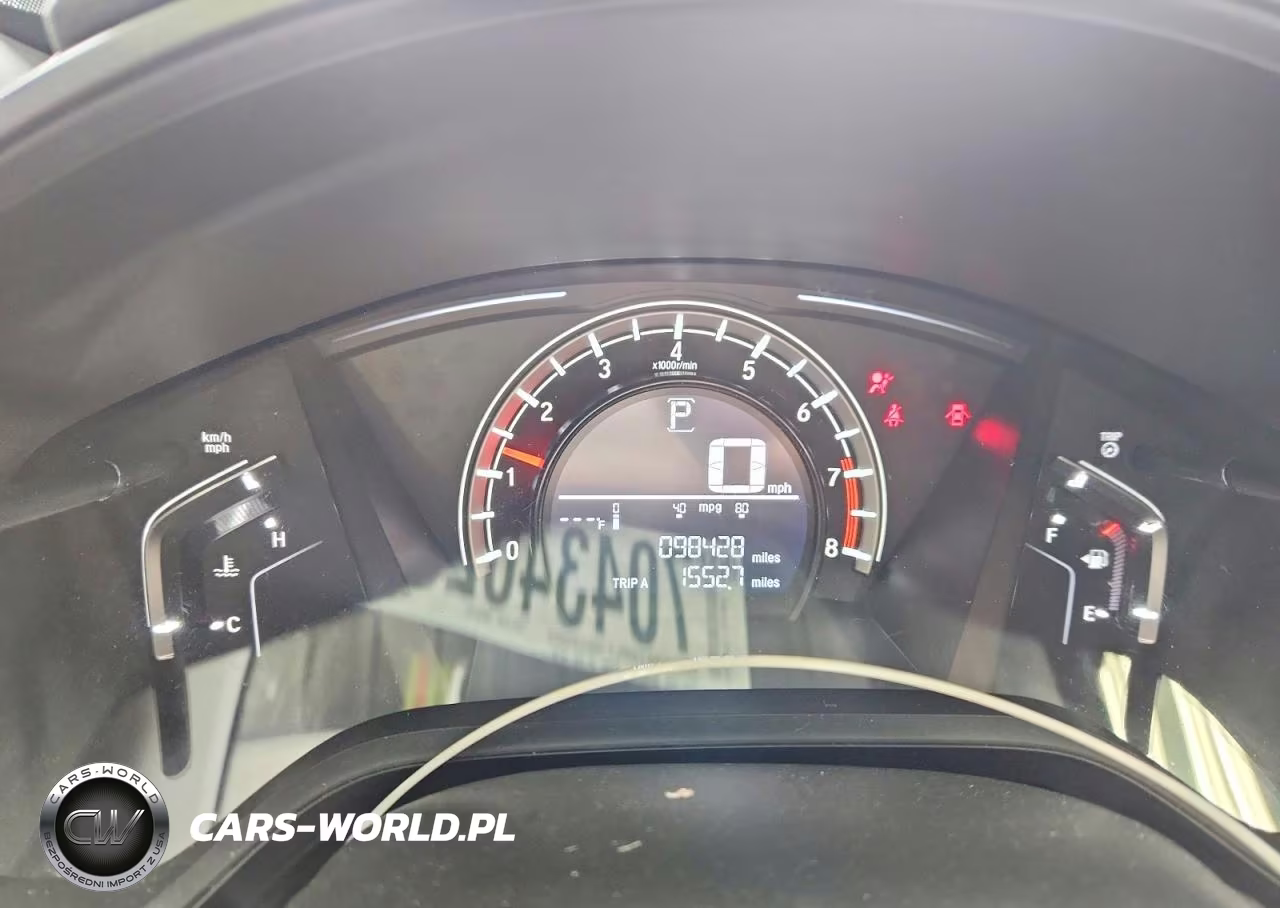 2018 Honda Cr-V Lx VIN:2HKRW6H30JH205040 - 9
