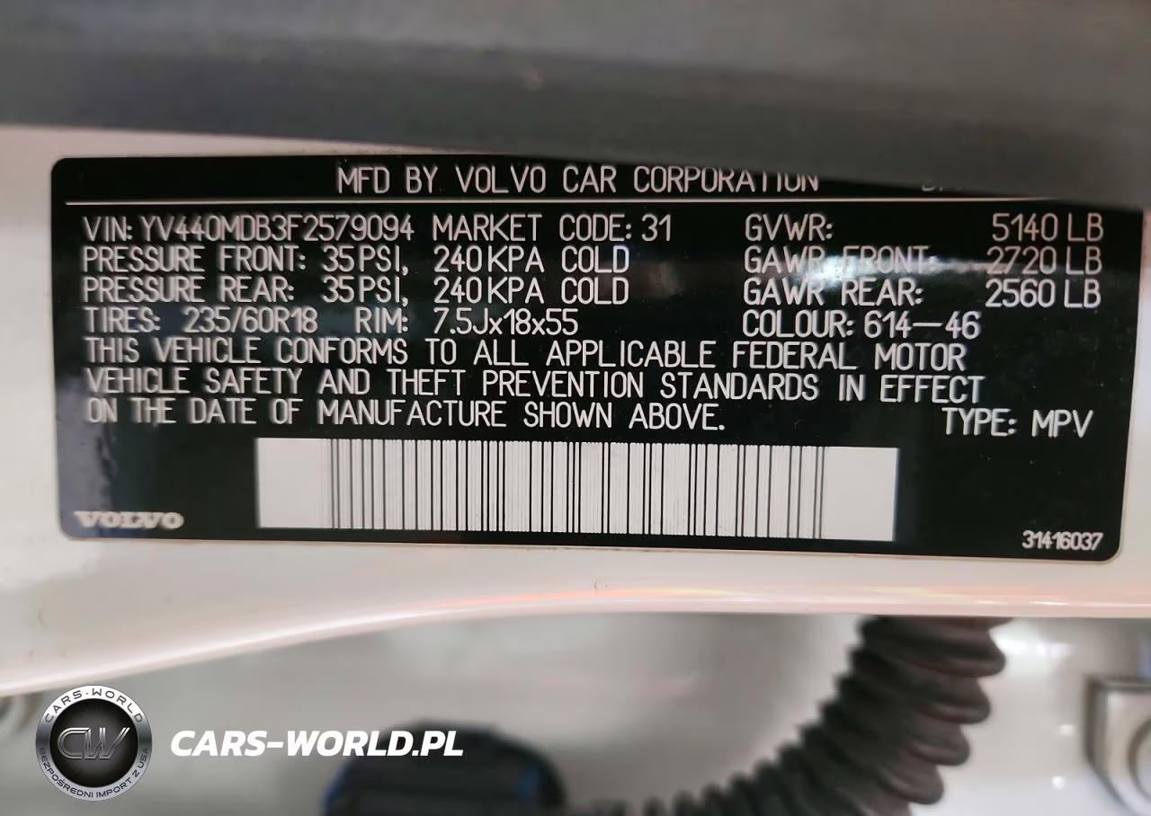2015 Volvo Xc60 T5 Premier VIN:YV440MDB3F2579094 - 13