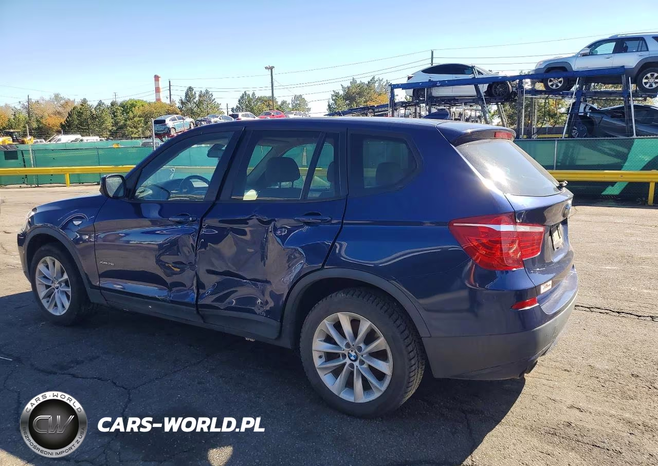 2013 BMW X3 xDrive28I VIN:5UXWX9C50D0A10262 - 2