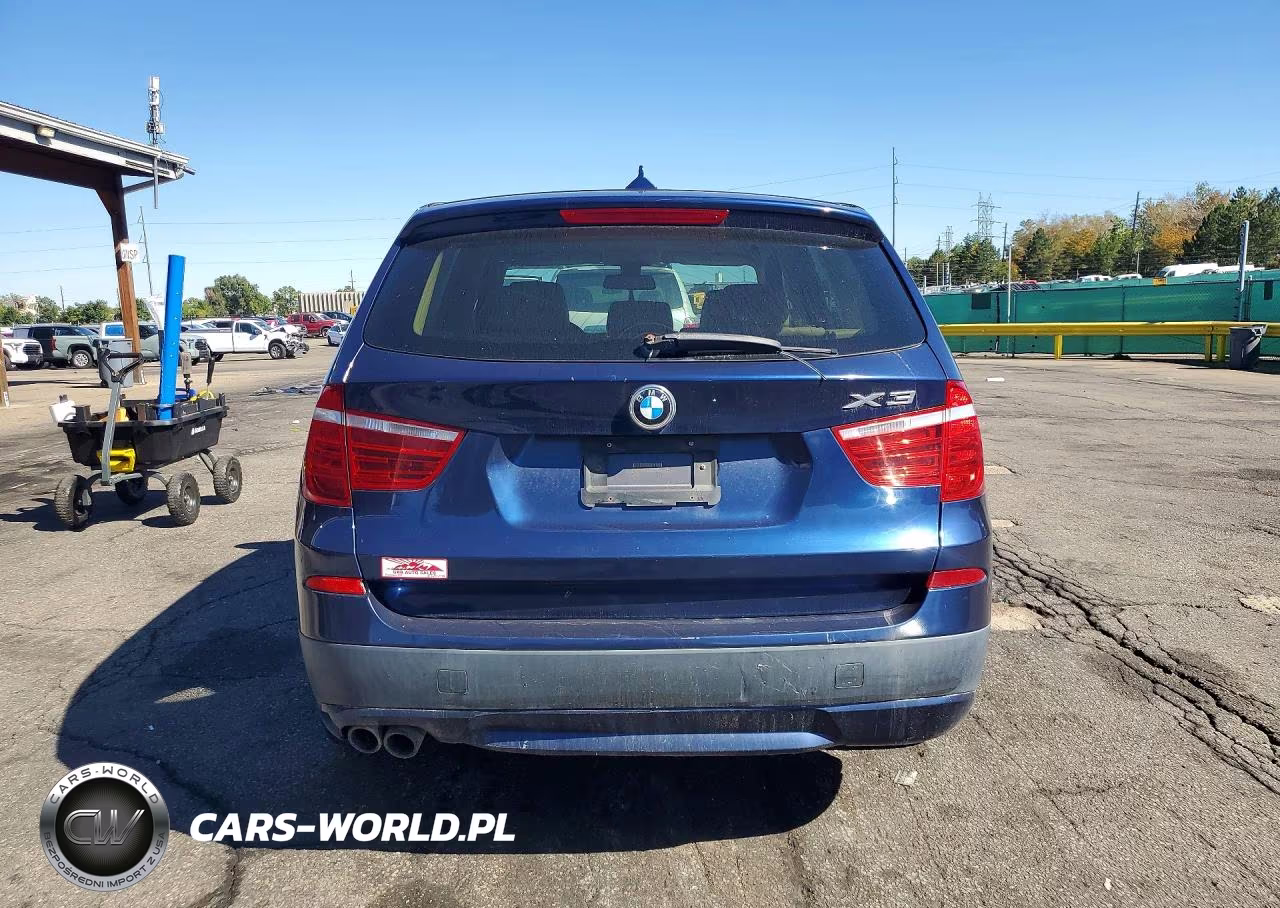 2013 BMW X3 xDrive28I VIN:5UXWX9C50D0A10262 - 6
