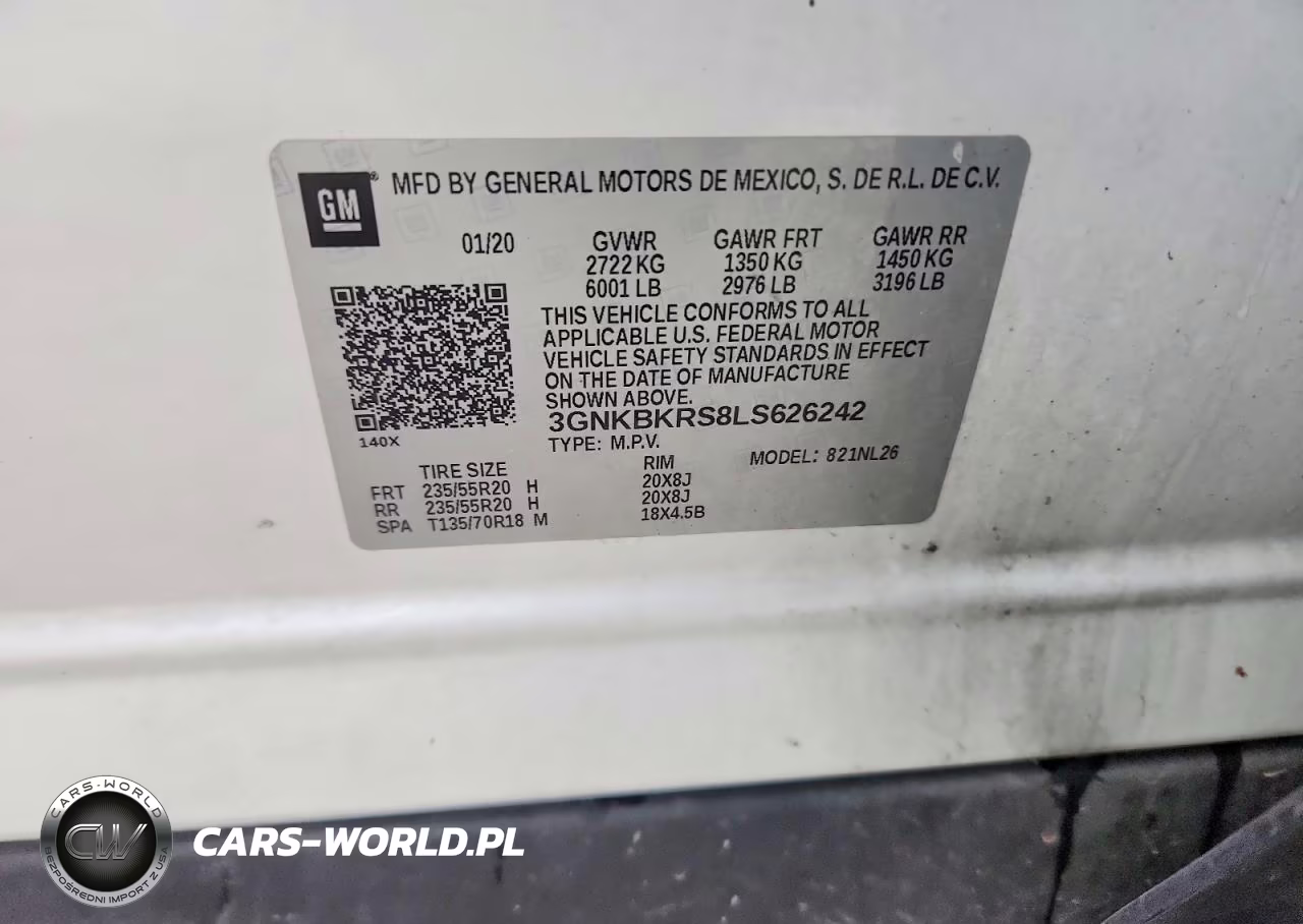 2020 Chevrolet Blazer Rs VIN:3GNKBKRS8LS626242 - 14