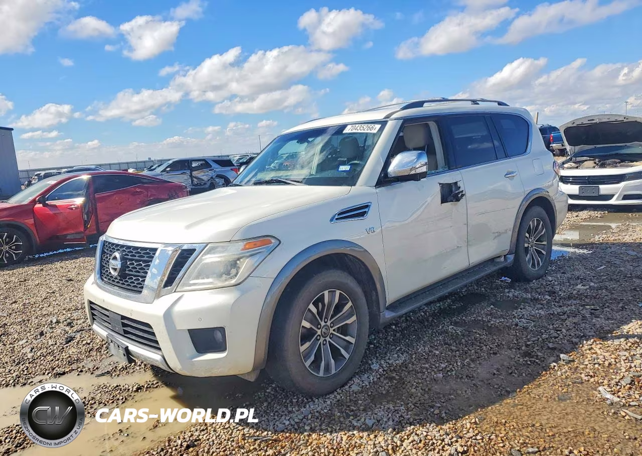2017 Nissan Armada Sl VIN:JN8AY2NC7H9511308 - 1